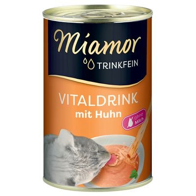 Miamor Trinkfein Vitaldrink 6 x 135 ml, Huhn