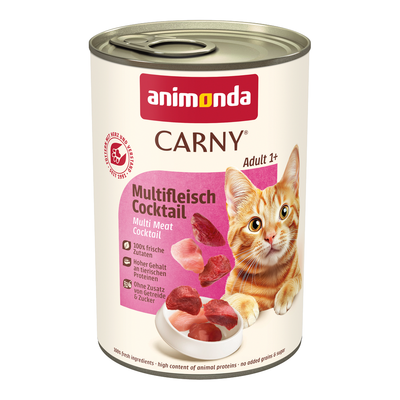 Sparpaket animonda Carny Adult 12 x 400 g, Multifleisch-Cocktail