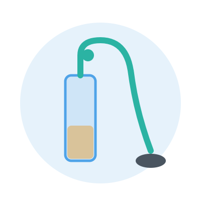 Gravel Cleaner, With siphon hose