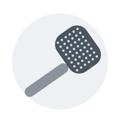 Soft Grooming Brush, Soft bristles