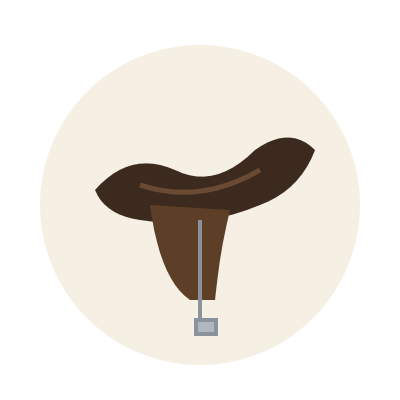 Dressage Saddle, Size 17.5"