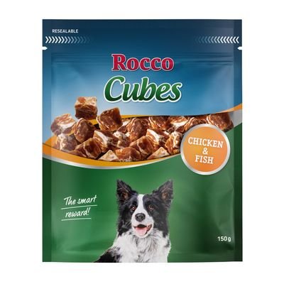 Rocco Cubes 150 g / Sparpaket %, Huhn 4 x 150 g